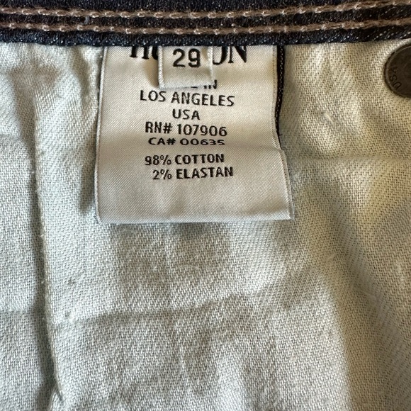 Hudson Jeans Beth Baby Bootcut in Jets Dark Wash Size 29 (Altered Inseam) - Picture 13 of 15